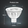Torkase 10 Pack MR16 LED Bulbs, 5W 12V, GU5.3 Bi-Pin Base, 40 Degree Spotlight Bulb, 50 Watt Equivalent, Non-Dimmable, 500-Lumen, 6000K Cool White for Landscape Lighting, Recessed, Track Lighting view 4