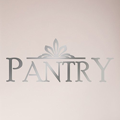 22"x12" Pantry Sign Embellishment Sign Kitchen Door Food Wall Decal Sticker Art Mural Home Dcor