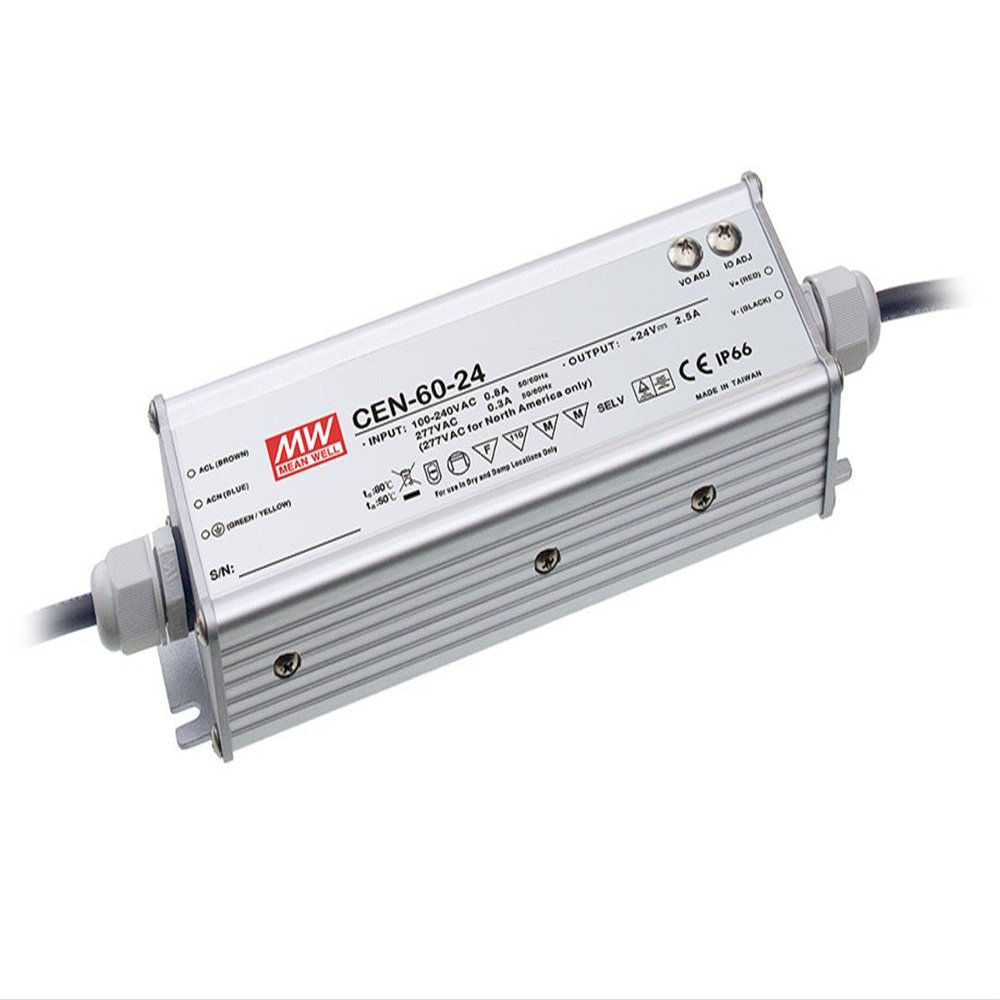 MW Mean Well CEN-60-42 42V 1.45A 60.9W Single Output LED Power Supply with PFC