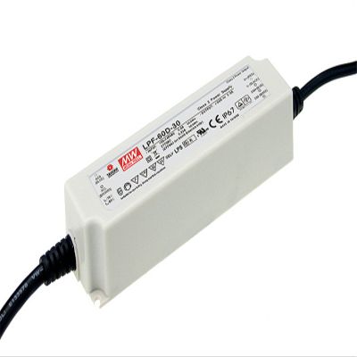 MW Mean Well LPF-60D-20 20V 3A 60W Single Output LED Switching Power Supply with PFC
