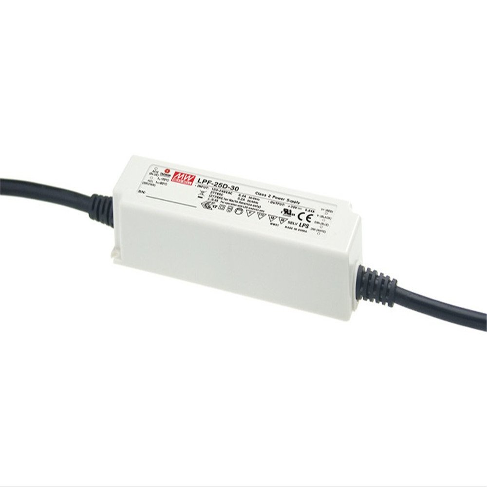 MW Mean Well LPF-25D-20 20V 1.25A 25W Single Output Switching with PFC LED Power Supply