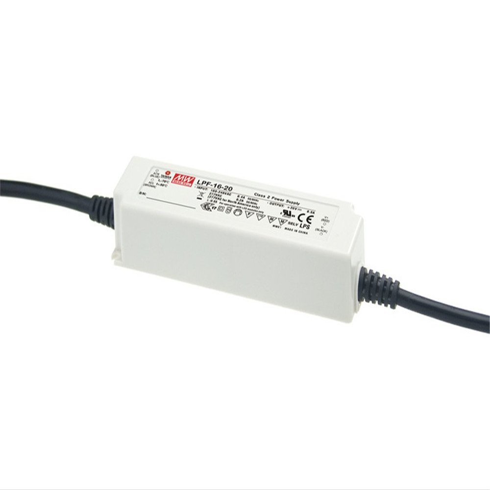 MW Mean Well LPF-16-15 15V 1.07A 16.05W Single Output Switching with PFC LED Power Supply
