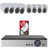 Evertech 8 Channel High-Definition Security Surveillance System 1TB Hard Drive view 1