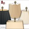 Royal Designs Oval Filigree 2.25" Lamp Finial for Lamp Shade, Antique Brass - Set of 2 view 4