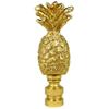 Royal Designs, Inc. Trendy Resort Pineapple 2.75" Lamp Finial (Polished Brass) view 1