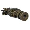 Royal Designs Trendy Resort Pineapple 2.75" Lamp Finial for Lamp Shade, Antique Brass view 2