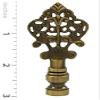 Royal Designs F-5010AB-2 Vintage Key Design Lamp Finial for Lamp Shade- Antique Brass Set of 2 view 4