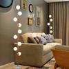 Hsyile Lighting KU300198 Cozy Elegant Modern Creative Floor Lamp for Living Room,Bedroom,Office,9 Lights view 3