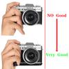 WEPOTO X-T30 III/X-T30 II/X-T30/X-T20Handgrip L-Shape Grip with Quick Release Plate for Arca, Wood Side Handle, for Fujifilm Camera -GP-XT20 -B view 2