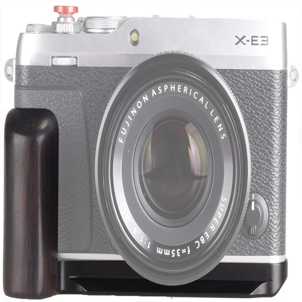 WEPOTO X-E3 Grip Quick mounting Plate Promote Traction Protect Camera no Suffer Abrasion for Fuji x-e3