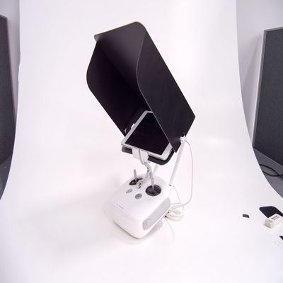'Black'- Drone Shade/Controller Hood for Tablets- Perfect for Ipad Mini & Majority of Small Form Factor Tablets- for Perfectly Clear Display