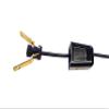 B&P Lamp Polarized Quick Connect Lamp Plug (SPT-1, Brown) view 3