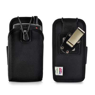 Turtleback Mobile Computer Case Made for Zebra Motorola MC75 Touch Computer Nylon Holster, 2 Belt Clips (Metal Clip & Belt Loop) Mobile Scanner Holder Fits Devices 6 1/2" X 3 3/8" X 1 3/4"