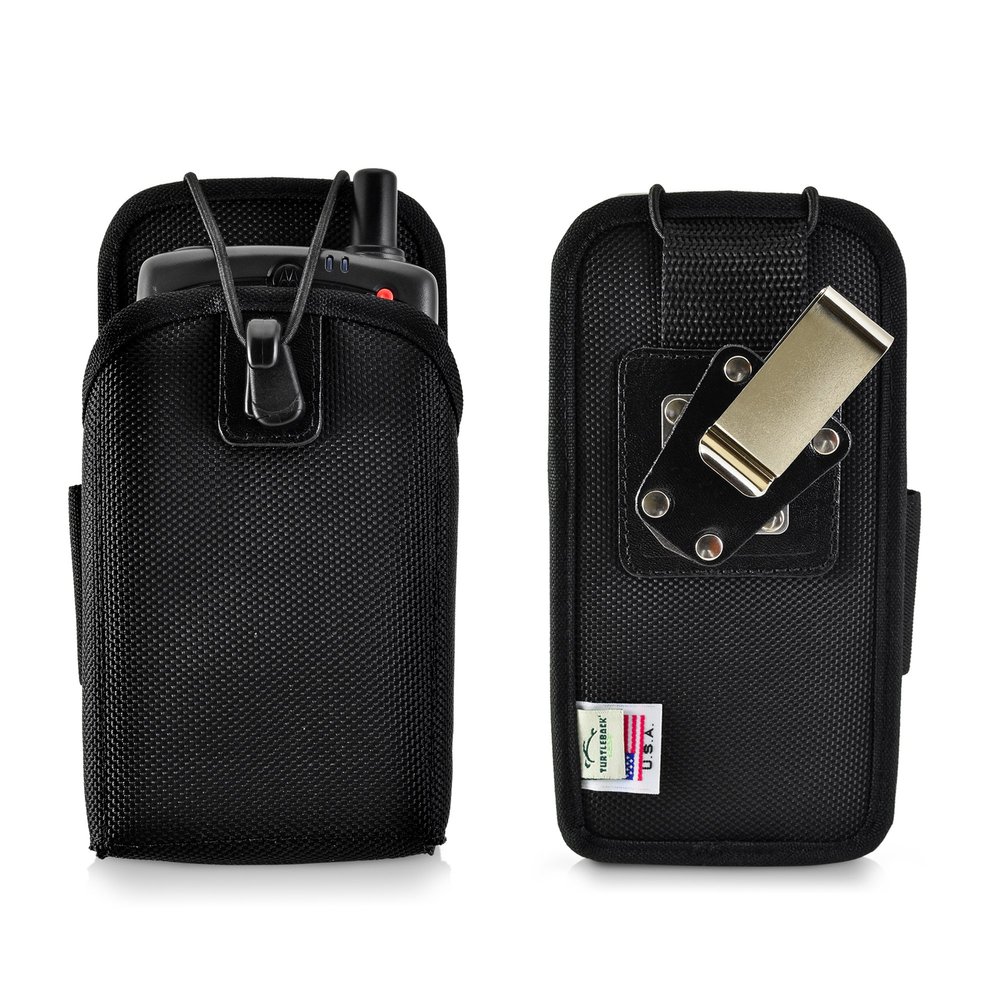 Turtleback Mobile Computer Case Made for Zebra Motorola MC75 Touch Computer Nylon Holster, 2 Belt Clips (Metal Clip & Belt Loop) Mobile Scanner Holder Fits Devices 6 1/2" X 3 3/8" X 1 3/4"