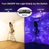Onforu 2 Pack 60W LED Black Lights, Blacklight Flood Light with Plug, IP66 Waterproof Black Lights for Dance Party, Glow in The Dark, Halloween, Body Paint, Fluorescent Poster, Neon Glow view 4