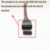 TronicsPros 10pcs RGB 5050 LED Strip Connector 4 Pin LED Tape Connector LED Ribbon Jumper LED Adapter Cable to Connect 10mm Wide RGB 5050 LED Strip to LED Controller or LED Strip, 17cm/6.7in Long view 2