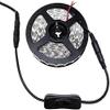 TronicsPros 4pcs LED Strip Light Inline On/Off Switch Cable DC Jack 5.5x2.1mm Male to Female Connector, DC Jack Switch, LED Tape Connector, 12V Inline Rocker Switch DC Power Adapter Connector, 12inch view 4
