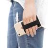 Sinjimoru Phone Grip Card Holder with Flap, Phone Wallet Stick on, Black view 4