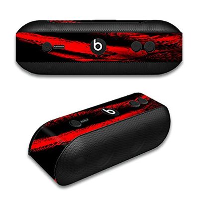 Skin Decal Vinyl Wrap for Beats by Dr. Dre Beats Pill Plus/Aztec Lion Red