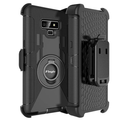 Fingic for Samsung Note 9 Case for Men, 4 in1 Protective Hybrid Case Cover
