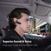Marnana Bluetooth Headset, Hands-Free Wreless Bluetooth Earpiece with 18 Hours Playtime and Noise Cancelling Mic for iPhone Samsung Android Cell Phone Truck Driver - Black view 2
