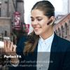 Marnana Bluetooth Headset, Hands-Free Wreless Bluetooth Earpiece with 18 Hours Playtime and Noise Cancelling Mic for iPhone Samsung Android Cell Phone Truck Driver - Black view 3