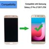 New A+++ Replacement Touch Screen for Galaxy J7 Pro 2017 SM-J730 J730G J730GM J730F J730DS/Galaxy J7 2017 SM-J730FM J730K 5.5" Amoled Display LCD Assembly Gold + Tools view 4