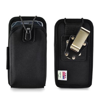 Turtleback Mobile Computer Case Made for Intermec Honeywell CN51,CN50 Touch Computer Nylon Holster, 2 Belt Clips (Metal Clip & Belt Loop) Mobile Scanner Holder Fits Devices 6 1/4" X 3 1/8" X 1 1/8"