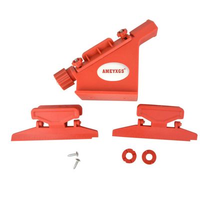 MILAEM Archery Fletching Jig Fletches Bonding Tool with Straight Clamp and Right Helix Clamp for DIY Archery (Fletching Jig Set)