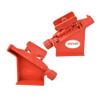 MILAEM Archery Fletching Jig Fletches Bonding Tool with Straight Clamp and Right Helix Clamp for DIY Archery (Fletching Jig Set) view 2