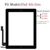Zentop Touch Screen Digitizer Replacement for Black iPad 4 4th Generation A1458 A1459 A1460 Glass Assembly Repair Kit with Frame Bezel,Tools. view 2