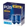 PUR Plus Faucet Mount Replacement Filter 2-Pack, Genuine PUR Filter, 3-in-1 Powerful, Natural Mineral Filtration, Lead Removal, 6-Month Value, Blue (RF99992) view 1