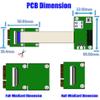 Mini PCI-E to PCI-E Express 1X Extension Cord Adapter Card with USB Riser Card view 3