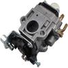 HOQO Carburetor for Jiffy Ice Auger Jiffy 2 Cycle Engines Replace 4082 Carb w/Gasket Fuel Filter Check Valve Fuel Line view 2