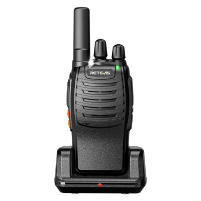 Retevis H-777 Walkie Talkie Rechargeable Long Range,Portable Two-Way Radio, Flashlight, Emergency Alarm, Hands Free(1 Pack)