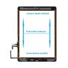 Zentop for White IPad Air 1st Generation Touch Screen Digitizer Glass Replacement Modle A1474 A1475 A1476 with Home Button,Camera Holder,Preinstalled Adhesive,Tool Kit. view 4