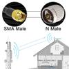Ultra Flexible SMA to N Cable 15-Meter(49.2 Ft) Low Loss RG58 N Male to SMA Male Antenna RF Coaxial Cable and Two-Way Radio Applications Pure Copper 50 ohm for 3G/4G/LTE/ADS-B/Ham/WiFi/RF Radio view 2