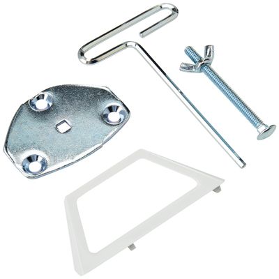 Ergotron  LX Monitor Arm Grommet Mount  Add-on for LX Single Desk and LX Dual Direct Monitor Arms