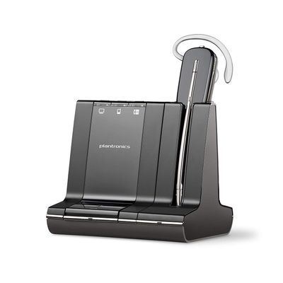 Plantronics Savi 740 Wireless Headset System for Unified Communication (Renewed)