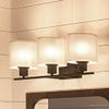 Urban Ambiance Luxury Cosmopolitan Bathroom Vanity Light, Medium Size: 7.375" H x 23.5" W, with Transitional Style Elements, Olde Bronze Finish and White Shade, UHP2513 from the Tacoma Collection view 1