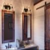 Urban Ambiance Luxury Vintage Bathroom Vanity Light, Medium Size: 8.375" H x 23.375" W, with Industrial Chic Style Elements, Olde Bronze Finish, UHP2723 from the Eugene Collection view 3
