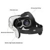 NNC Virtual Reality (VR) 3D Glasses with Builtin HD Headphones - Compatible with All Smartphones view 2