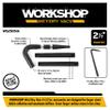 WORKSHOP Wet/Dry Vacs Shop Vacuum Accessories WS25051A Gutter Cleaning Kit for Wet Dry Vacuum Cleaners, 2-1/2-inch Vac Attachments Designed For Cleaning and Blowing Debris from Gutters view 3