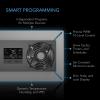 AC Infinity AIRTITAN T8-N, Crawlspace Basement Ventilator Fan, WiFi App-Compatible Temperature Humidity Controller, IP-55 Rated, Intake view 3