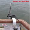 Brocraft Universal Portable Transducer Bracket + Fishfinder Mount. view 3