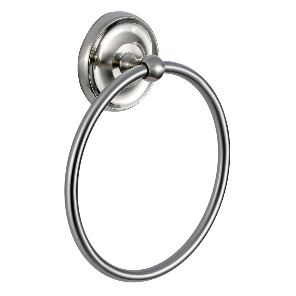 Sure-Loc PD-TR1 15 Pinedale Bath Series Towel Ring, Satin Nickel