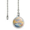 GRAPHICS & MORE Seas The Day Beach Ocean Tropical Ceiling Fan and Light Pull Chain view 2