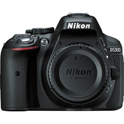 Nikon D5300 24.2 MP CMOS Digital SLR Camera with Built-in Wi-Fi and GPS Body Only (Black)