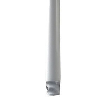 12in Ceiling Fan Extension Downrod in Gloss White for Modern Forms Smart Fans