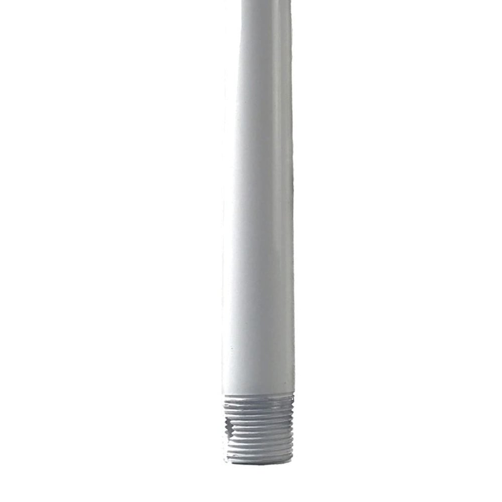 12in Ceiling Fan Extension Downrod in Gloss White for Modern Forms Smart Fans